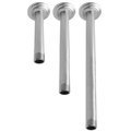 Deluxdesigns 5 in. Ceiling Arms with Heavy Duty Flanges - Satin Nickel DE1634968